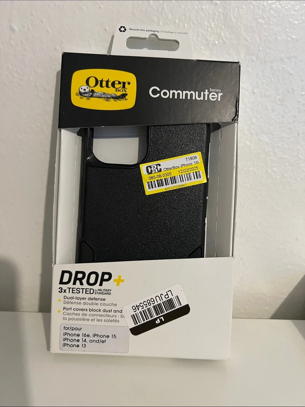 OtterBox Commuter Series Phone Case - Black